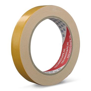 Dubbelzijdig tape foam 27101 wit 19x0,8 mm - kopen bij Bouwvoordeel